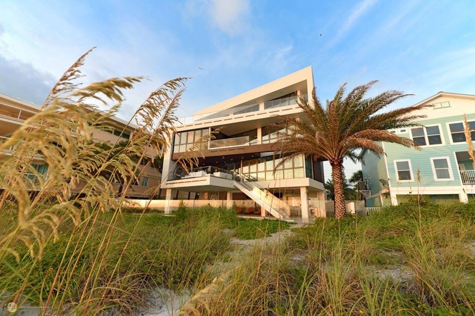 SEASALT Properties Sunset Wave Modern Beach House Front